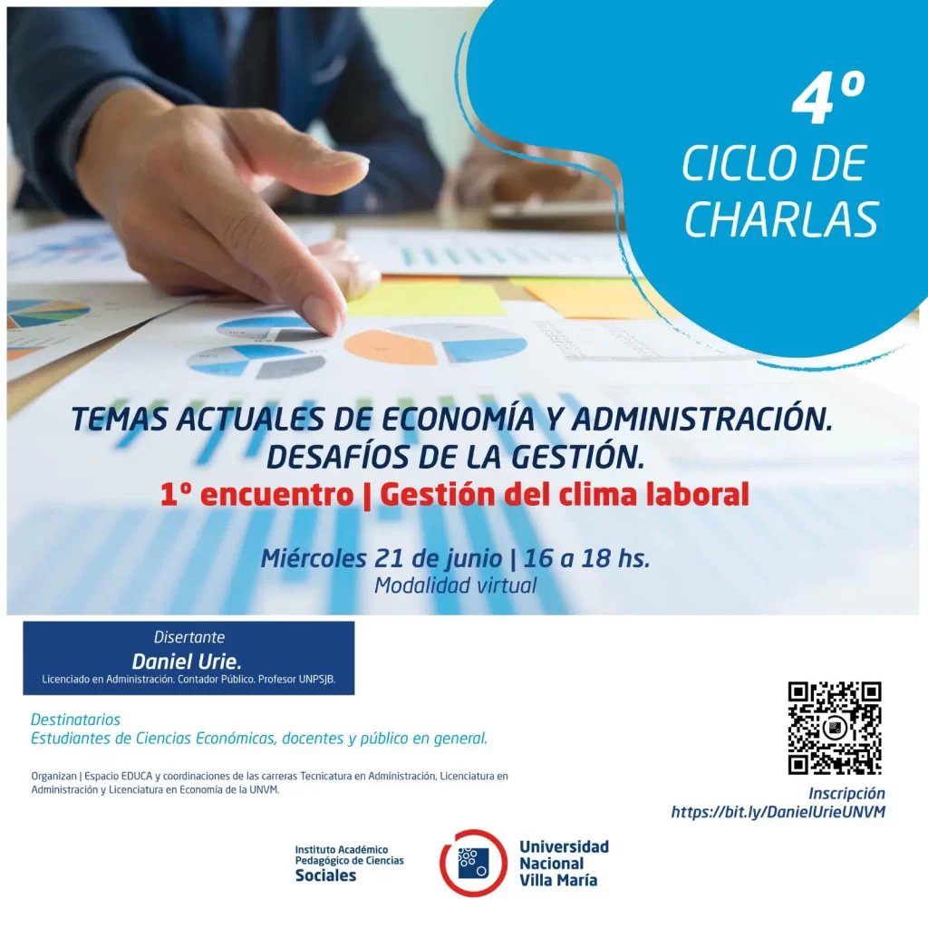 Ciclo de Charlas – Temas Actuales de Economía y Administración
