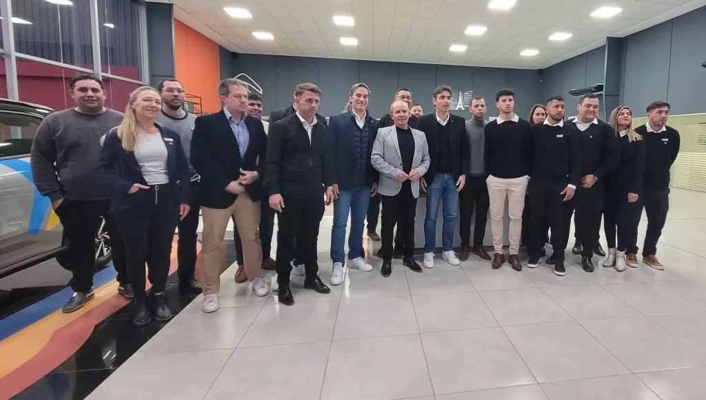 Citroën Le Parc recibió en Villa María a las máximas autoridades de la marca en el país 