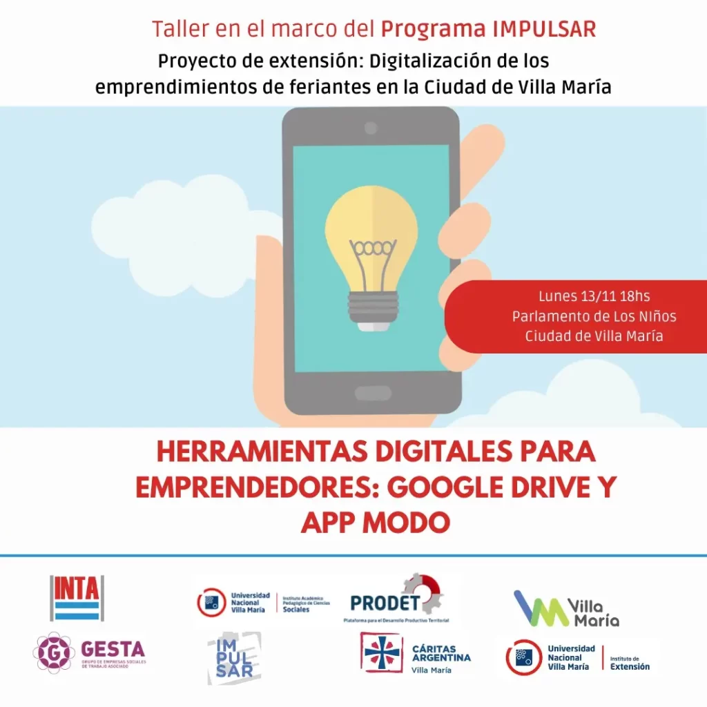 Invitan a un taller de herramientas digitales para emprendedores