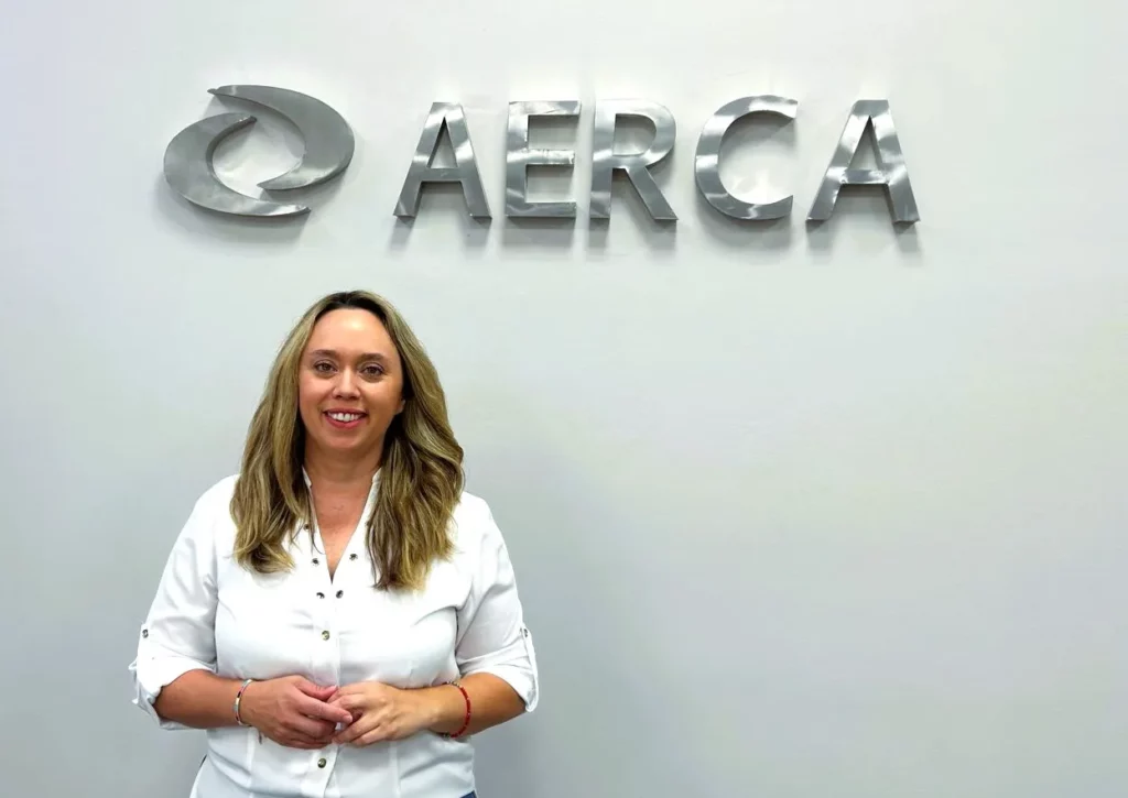 Carolina Benito asumió la conducción de AERCA