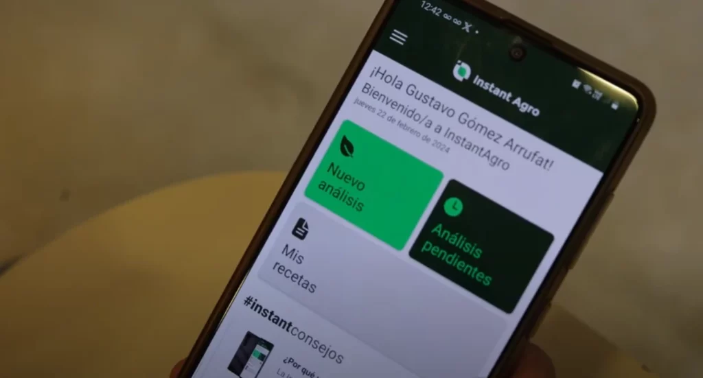 Desarrolló una app para asesorar productores solo con una foto