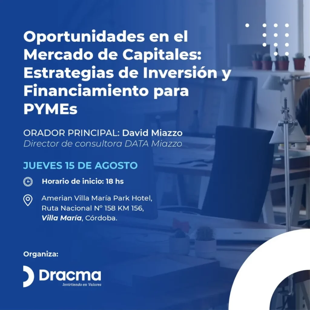 Invitan a una charla sobre estrategias y financiamiento para Pymes